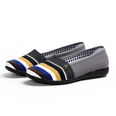 Top Fashion Women Flat Shoes Genuine Leather Woman Shoes Flats Casual Loafers Soft Slip On Moccasins Lady Driving Shoes