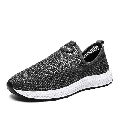 Man's Summer Shoes Breathable Canyoneering Outdoor Sport Aqua Shoes Non slip Beach Axido Male Clogs Lightweigh Mesh Flats Shoes