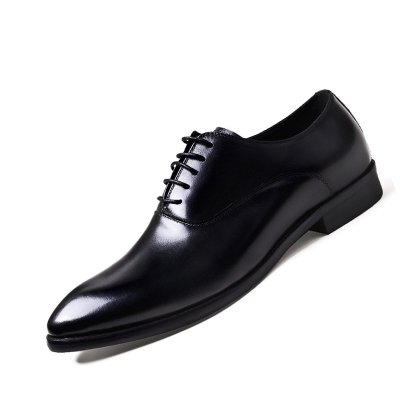 Mens Formal ShoesGenuine Leather Oxford Shoes for Men Italian 2021 Dress Shoes Wedding Shoes Lace Up Leather Brogues