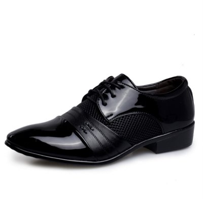 Man Leather Shoes Rubber Sole EXTRA Size 48 Man Office Business Dress Leather Flats Man Split Leather Wedding Shoes 38 48